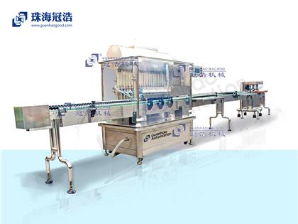 全自動(dòng)灌裝、旋蓋生產(chǎn)線